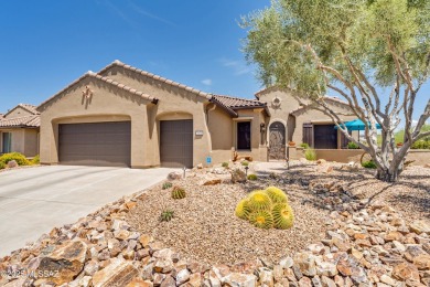 Location, location! Spectacular mountain and golf court views on Quail Creek Country Club  in Arizona - for sale on GolfHomes.com, golf home, golf lot