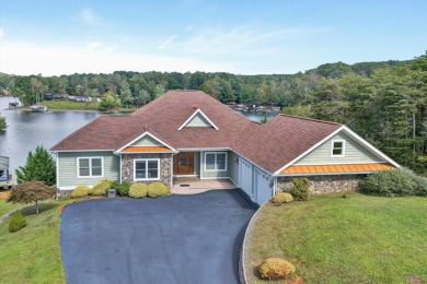 Gorgeous like new  waterfront home in  prime Smith Mountain Lake on The Waterfront Country Club in Virginia - for sale on GolfHomes.com, golf home, golf lot