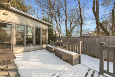 An exciting 1953 true mid-century modern one level home with on New Haven Country Club in Connecticut - for sale on GolfHomes.com, golf home, golf lot