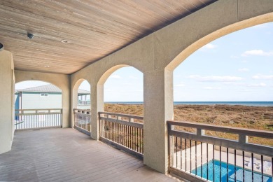 Outstanding Gulf views will amaze you from this 3 story home on Palmilla Beach Golf Club in Texas - for sale on GolfHomes.com, golf home, golf lot