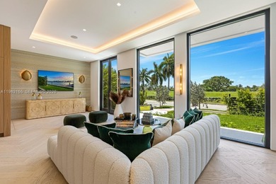 NEW 2024 BUILD LUXURY MODERN DECO ESTATE ON THE ONLY CORNER LOT on Miami Beach Golf Club in Florida - for sale on GolfHomes.com, golf home, golf lot