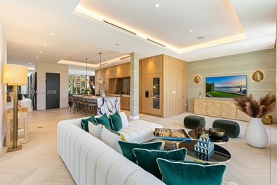 NEW 2024 BUILD LUXURY MODERN DECO ESTATE ON THE ONLY CORNER LOT on Miami Beach Golf Club in Florida - for sale on GolfHomes.com, golf home, golf lot