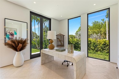 NEW 2024 BUILD LUXURY MODERN DECO ESTATE ON THE ONLY CORNER LOT on Miami Beach Golf Club in Florida - for sale on GolfHomes.com, golf home, golf lot