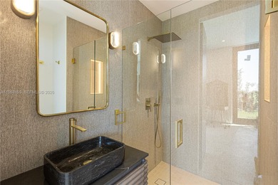 NEW 2024 BUILD LUXURY MODERN DECO ESTATE ON THE ONLY CORNER LOT on Miami Beach Golf Club in Florida - for sale on GolfHomes.com, golf home, golf lot