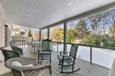 An exciting 1953 true mid-century modern one level home with on New Haven Country Club in Connecticut - for sale on GolfHomes.com, golf home, golf lot