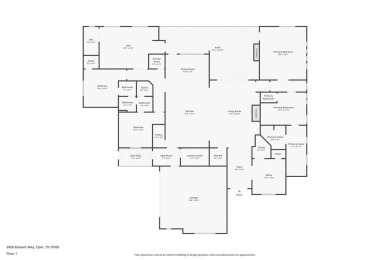 Built in 2020, 2926 Stewart Way is an elegant residence in the on Cascades Golf Club in Texas - for sale on GolfHomes.com, golf home, golf lot