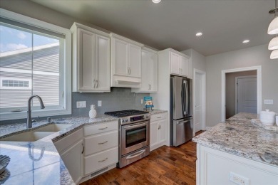 Gorgeous 5-bedroom ranch home rests on large lot in popular on Meadows of Six Mile Creek in Wisconsin - for sale on GolfHomes.com, golf home, golf lot