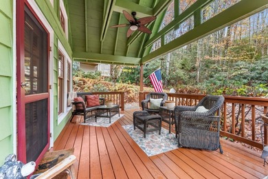 Welcome to an inviting mountain cottage that blends effortless on Trillium Links in North Carolina - for sale on GolfHomes.com, golf home, golf lot