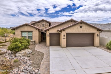 Better than new! Built in 2021! This beautifully upgraded 2,148 on Saddlebrooke Ranch Golf Club in Arizona - for sale on GolfHomes.com, golf home, golf lot