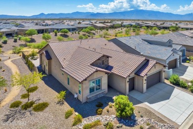 Better than new! Built in 2021! This beautifully upgraded 2,148 on Saddlebrooke Ranch Golf Club in Arizona - for sale on GolfHomes.com, golf home, golf lot