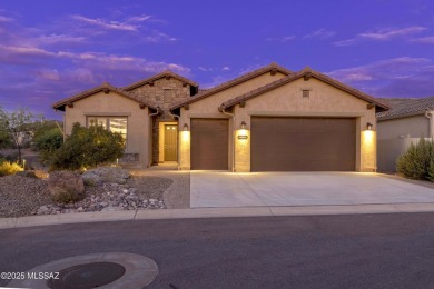 Better than new! Built in 2021! This beautifully upgraded 2,148 on Saddlebrooke Ranch Golf Club in Arizona - for sale on GolfHomes.com, golf home, golf lot