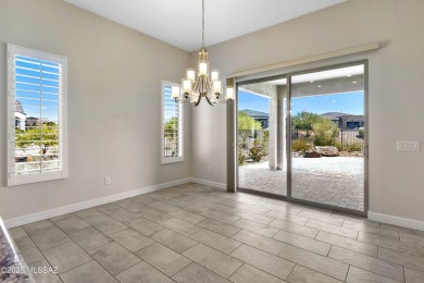 Better than new! Built in 2021! This beautifully upgraded 2,148 on Saddlebrooke Ranch Golf Club in Arizona - for sale on GolfHomes.com, golf home, golf lot