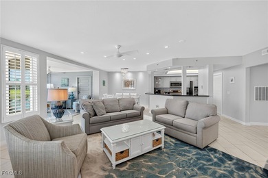 Morning light floods the beautiful window lined sunroom of this on Captiva Island Golf Club in Florida - for sale on GolfHomes.com, golf home, golf lot