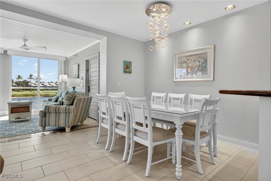 Morning light floods the beautiful window lined sunroom of this on Captiva Island Golf Club in Florida - for sale on GolfHomes.com, golf home, golf lot