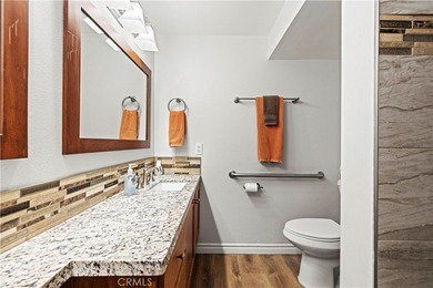 This beautifully updated 2-bedroom 55+ home is tucked away in a on Friendly Valley Golf Course in California - for sale on GolfHomes.com, golf home, golf lot