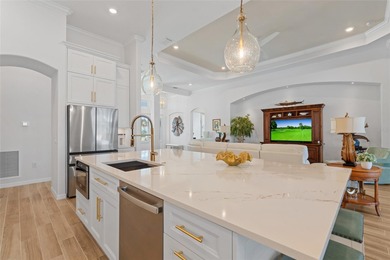 Experience elevated modern living in this impeccably upgraded on Heritage Landing Golf  in Florida - for sale on GolfHomes.com, golf home, golf lot