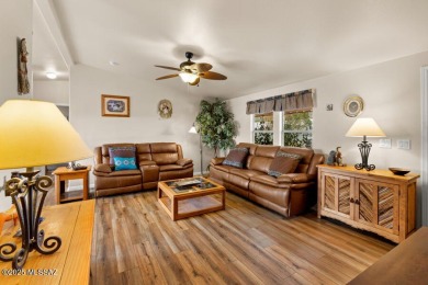 Beautiful newer 2012 Cavco, fully furnished, great mountain on Tucson Estates Golf Course in Arizona - for sale on GolfHomes.com, golf home, golf lot