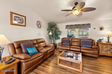 Beautiful newer 2012 Cavco, fully furnished, great mountain on Tucson Estates Golf Course in Arizona - for sale on GolfHomes.com, golf home, golf lot