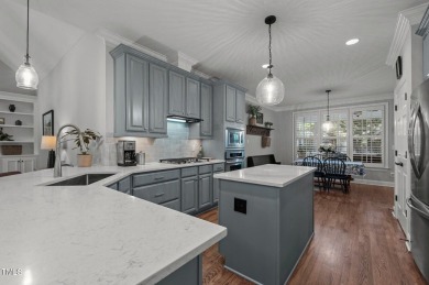 Welcome to this stunning, updated home in the original section on Heritage Golf Club in North Carolina - for sale on GolfHomes.com, golf home, golf lot