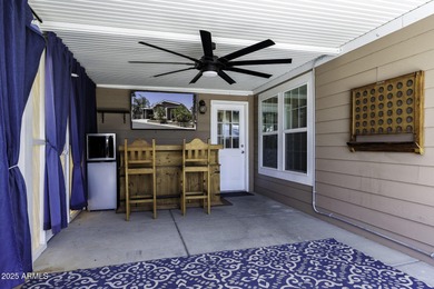 This meticulously maintained home is beautiful and luxurious on Palm Creek Golf and RV Resort in Arizona - for sale on GolfHomes.com, golf home, golf lot