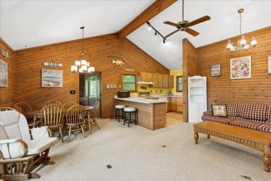 Charming Lakefront Cabin in Hideaway Hills Resort awaits you! on Hide-A-Way Hills Golf Club in Ohio - for sale on GolfHomes.com, golf home, golf lot