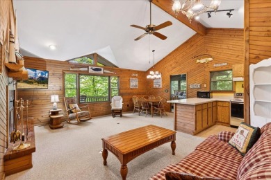 Charming Lakefront Cabin in Hideaway Hills Resort awaits you! on Hide-A-Way Hills Golf Club in Ohio - for sale on GolfHomes.com, golf home, golf lot