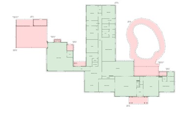 Private FULL BRICK ESTATE situated directly across from FOX RUN on  in South Carolina - for sale on GolfHomes.com, golf home, golf lot