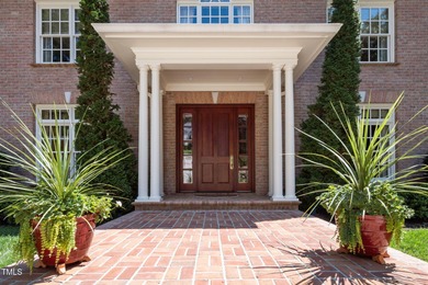 Simply stunning. This Karl Mrozek all brick home is designed on Governors Club in North Carolina - for sale on GolfHomes.com, golf home, golf lot