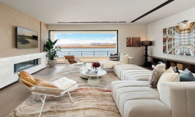 This design pays great attention to the entry procession on Reflection Bay Golf Club in Nevada - for sale on GolfHomes.com, golf home, golf lot