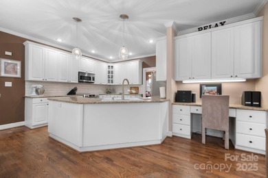 Stately and beautifully updated, this impressive 5-bedroom, 2 on Catawba Springs Golf Course At Lake Hickory  in North Carolina - for sale on GolfHomes.com, golf home, golf lot