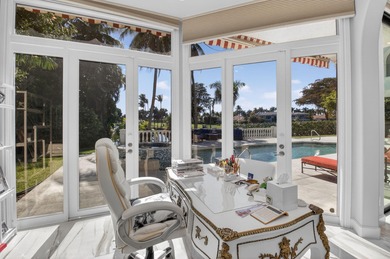 Renovated luxury estate home in St. Andrews Country Club, with on St. Andrews Country Club of Boca Raton in Florida - for sale on GolfHomes.com, golf home, golf lot