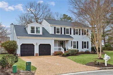 Located on a cul-de-sac in sought-after Kiln Creek and zoned for on Kiln Creek Golf and Country Club in Virginia - for sale on GolfHomes.com, golf home, golf lot
