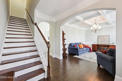 Situated on the 16th green of the Beau Rivage Golf Course, this on Beau Rivage Golf and Resort in North Carolina - for sale on GolfHomes.com, golf home, golf lot