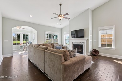 Situated on the 16th green of the Beau Rivage Golf Course, this on Beau Rivage Golf and Resort in North Carolina - for sale on GolfHomes.com, golf home, golf lot