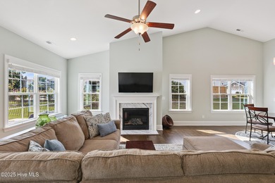 Situated on the 16th green of the Beau Rivage Golf Course, this on Beau Rivage Golf and Resort in North Carolina - for sale on GolfHomes.com, golf home, golf lot