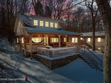 LAKEVIEW Turn-Key Log Home Overlooking Lake Harmony!Experience on Split Rock Resort and Country Club in Pennsylvania - for sale on GolfHomes.com, golf home, golf lot