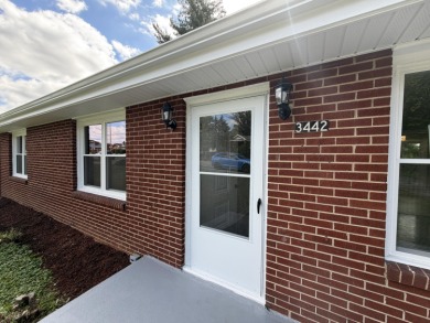 Must See! This totally remodeled brick ranch sits at end of on  in Virginia - for sale on GolfHomes.com, golf home, golf lot