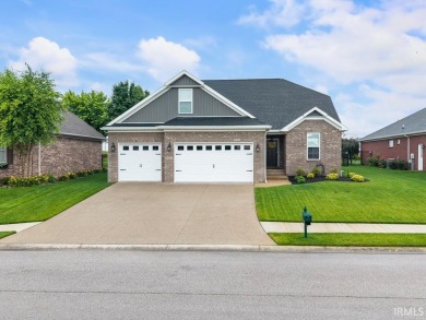 Welcome to one of Cambridge's finest! This stunning 5-bedroom on Cambridge Golf Club in Indiana - for sale on GolfHomes.com, golf home, golf lot