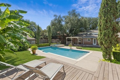Nestled on a lush 82-ft wide lot beneath the canopy of heritage on Stevens Park Golf Course in Texas - for sale on GolfHomes.com, golf home, golf lot