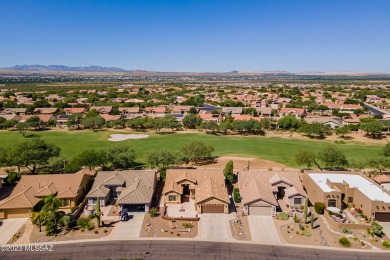 Stunning golf course views! Overlooking the 1st green of the on Quail Creek Country Club - Quail in Arizona - for sale on GolfHomes.com, golf home, golf lot