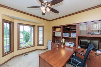Welcome to this stunning 4-bedroom, 3.5-bath Colonial nestled in on Fox Meadow Country Club in Ohio - for sale on GolfHomes.com, golf home, golf lot