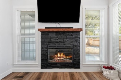 Built in 2023, this fully furnished modern farmhouse is the on Cascade Golf Course in Idaho - for sale on GolfHomes.com, golf home, golf lot