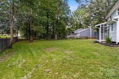 PRIMARY bedroom on the MAIN and on a GOLF COURSE! Unique on Raintree Country Club in North Carolina - for sale on GolfHomes.com, golf home, golf lot