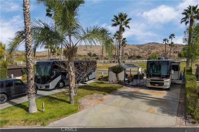 Located close to the main club house with fantastic golf course on Rancho California RV Resort in California - for sale on GolfHomes.com, golf home, golf lot