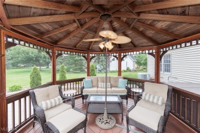 Welcome to this stunning 4-bedroom, 3.5-bath Colonial nestled in on Fox Meadow Country Club in Ohio - for sale on GolfHomes.com, golf home, golf lot
