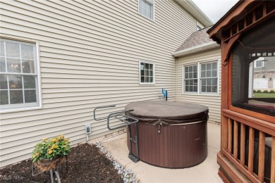 Welcome to this stunning 4-bedroom, 3.5-bath Colonial nestled in on Fox Meadow Country Club in Ohio - for sale on GolfHomes.com, golf home, golf lot