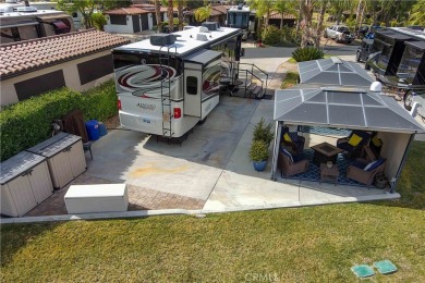 Located close to the main club house with fantastic golf course on Rancho California RV Resort in California - for sale on GolfHomes.com, golf home, golf lot