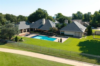 Welcome to your 10th hole showstopper and entertainer's on Oak Tree National Golf and Country Club in Oklahoma - for sale on GolfHomes.com, golf home, golf lot