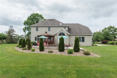 Welcome to this stunning 4-bedroom, 3.5-bath Colonial nestled in on Fox Meadow Country Club in Ohio - for sale on GolfHomes.com, golf home, golf lot