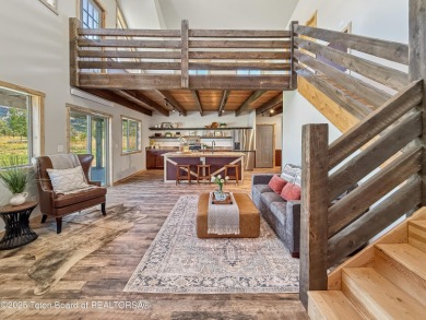 Brand new and beautifully designed, this 3-bed, 3-bath home on Star Valley RV Golf Course in Wyoming - for sale on GolfHomes.com, golf home, golf lot